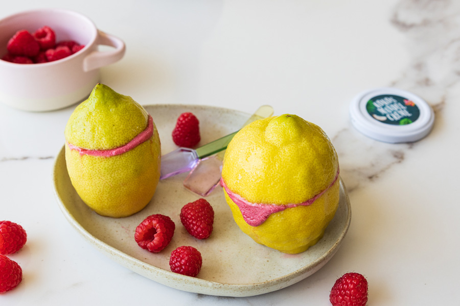 Himbeer-Zitronen-Eis Himbeer-Zitronen-Eis